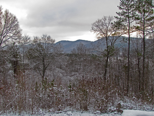 Big Ridge after snowfall