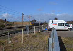 Class 350 Heading North South Of Gretna Junction