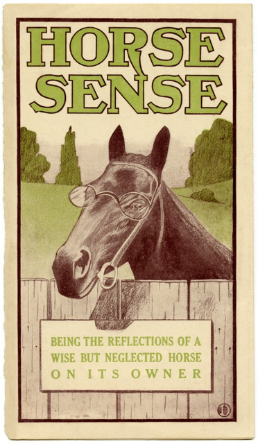 Horse Sense, Being the Reflections of a Wise Horse
