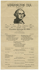Washington Tea, Zion Lutheran Church, Feb. 22, 1894