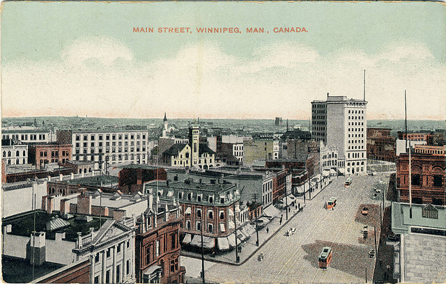 Main Street, Winnipeg, Man., Canada.