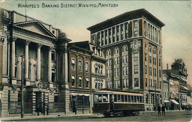 Winnipeg's Banking District, Winnipeg, Manitoba