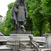 statue La Fontaine, corbeau et renard