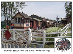 KESR Tenterden Station from west - 21.7.2006