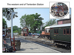 KESR Tenterden Station west end - 21.7.2006