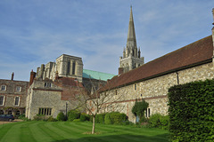 chichester cathedral, bishops palace
