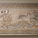 Triton with a Dolphin and Two Fish Mosaic Panel from Ephesus in the British Museum, May 2014