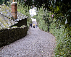 Down the lane to Clovelly