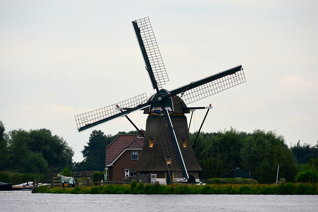 Broekdijkmolen in mourning