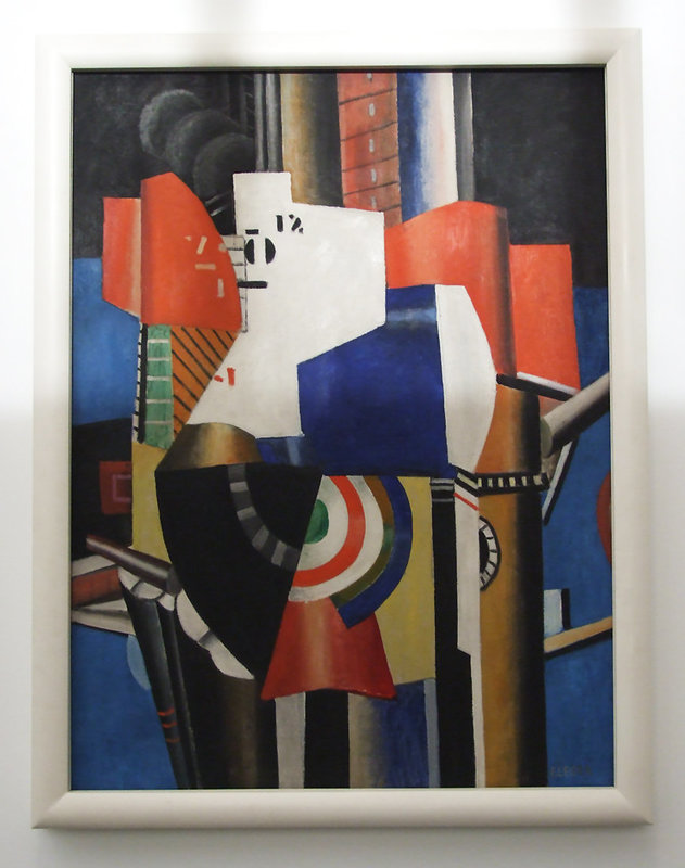 The City by Leger in the Philadelphia Museum of Art, January 2012
