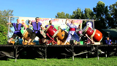 Eugene Taiko at the 2014 Eugene Obon and Taiko Festival