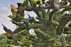 The Bird Tree #2 – Mosaïcultures Internationales de Montréal, Botanical Garden, Montréal, Québec