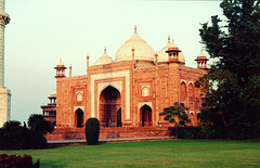 Mosque near Taj Mahal, Agra, India