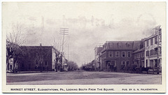 Market Street, Elizabethtown, Pa., Looking South from the Square
