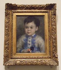 Boy with a Toy Soldier by Renoir in the Philadelphia Museum of Art, August 2009