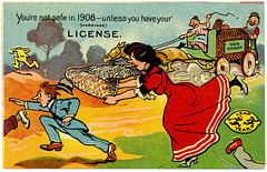 You're Not Safe During Leap Year in 1908—Unless You Have Your License