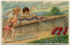 Two Cupids Bowling