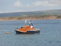 Appledore Lifeboat all ready for an emergency