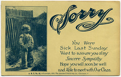 Sorry You Were Sick Last Sunday