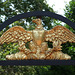 Detail of an Eagle on a Gate in Philadelphia, August 2009