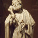 Detail of the Apostle, Probably St. Jude in the Philadelphia Museum of Art, January 2012