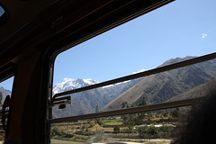 The view from the Inca Rail Train