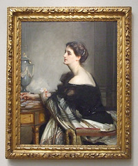 Portrait of Lady Eden by Sargent in the Philadelphia Museum of Art, January 2012
