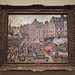 Fair on a Sunday Afternoon, Dieppe by Pissarro in the Philadelphia Museum of Art, January 2012