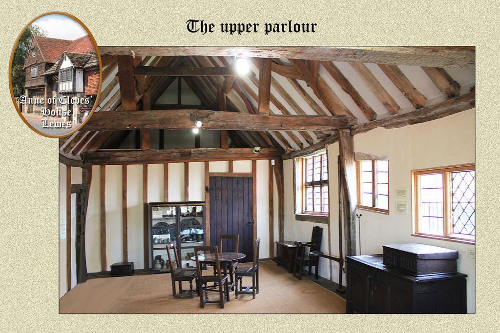 Anne of Cleves' house - the upper parlour - Lewes 23 7 2014