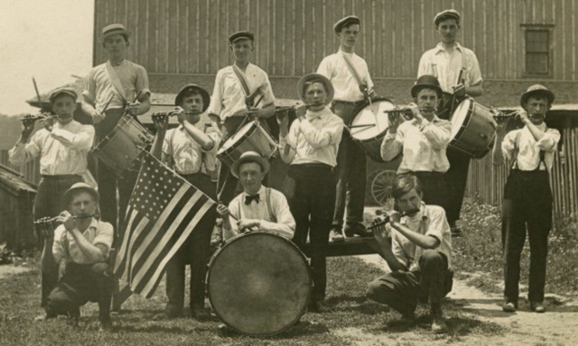 Fife and Drum Band (Cropped)