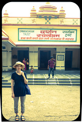 In front of a Temple