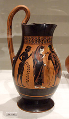 Terracotta Olpe Attributed to the Amasis Painter in the Metropolitan Museum of Art, September 2011