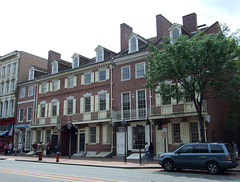 Franklin Court in Philadelphia, August 2009