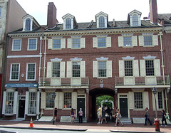 Franklin Court in Philadelphia, August 2009