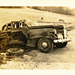Wrecked 1939 Pontiac Six Touring Sedan