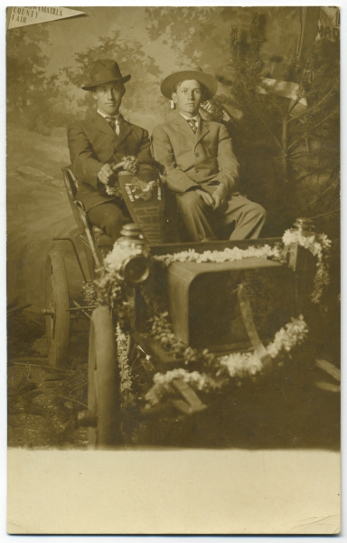 Out for a Drive at the Morrow-Umatilla County Fair, Oregon, ca. 1912