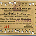 Pennsylvania Railroad Monthly School Ticket, 1892