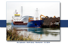 MV Uphusen North Quay - Newhaven - 12.7.2014