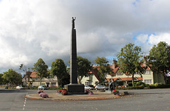 Detail of Leverhume Memorial by Sir William Reid Dick, Port Sunlight, Wirral