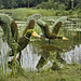 Mallard Ducks – Mosaïcultures Internationales de Montréal, Botanical Garden, Montréal, Québec