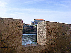 Marseille ..Le Pharo vu du Fort St Jean