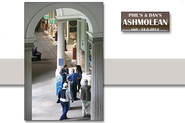 Academic debate? - The Ashmolean Museum - Oxford - 24.6.2014