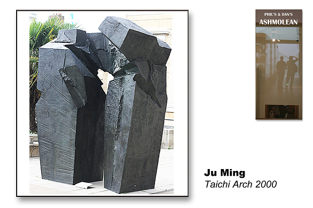 Ju Ming 'Taichi Arch' 2000  - The Ashmolean Museum - Oxford - 24.6.2014