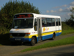 Burtons Coaches YM55 RRX at Denham - 10 Sep 2007 (DSCN1098)