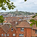 View to Guildford cathedral from the castle mound