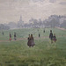 Detail of Green Park, London by Monet Philadelphia Museum of Art, January 2012