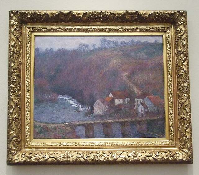 The Grande Creuse at Pont de Vervy by Monet in the Philadelphia Museum of Art, January 2012