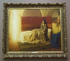 The Annunciation by Henry Ossawa Tanner in the Philadelphia Museum of Art, August 2009