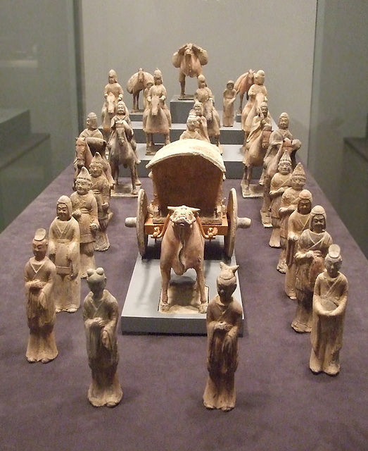 Chinese Tomb Models in the Princeton University Art Museum, July 2011