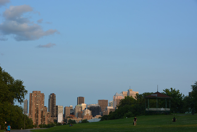 skyline Montréal